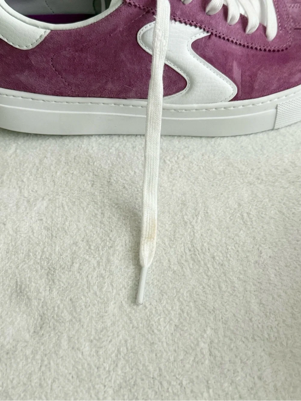 Sketchers Arch Fit Court Classics Purple Suede Sneakers Women’s Size 8